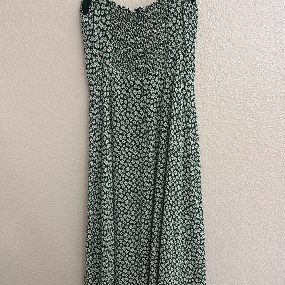 Reformation Nikita Floral Green Dress - Picture 10 of 12